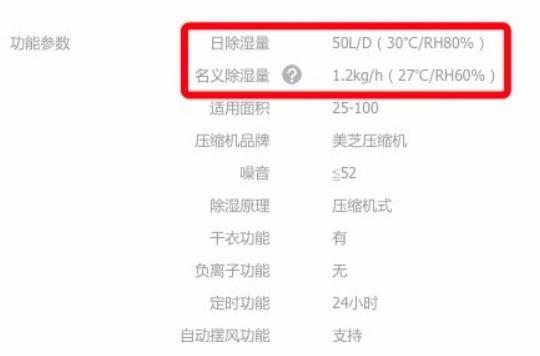 除濕機(jī)里的貓膩：兩個(gè)除濕量怎么選？