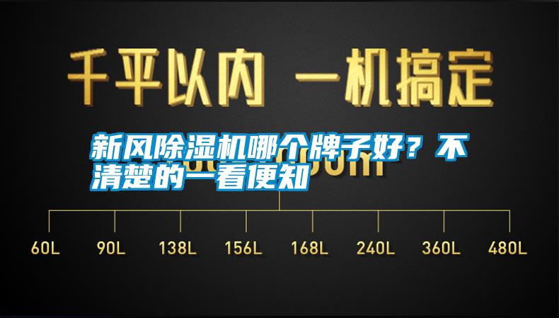 新風除濕機哪個牌子好？不清楚的一看便知