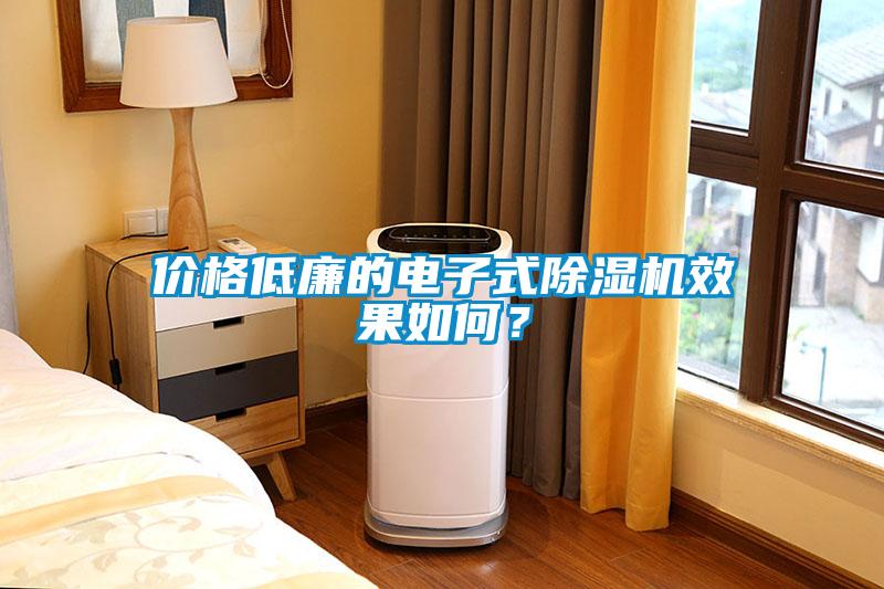 價格低廉的電子式除濕機(jī)效果如何？