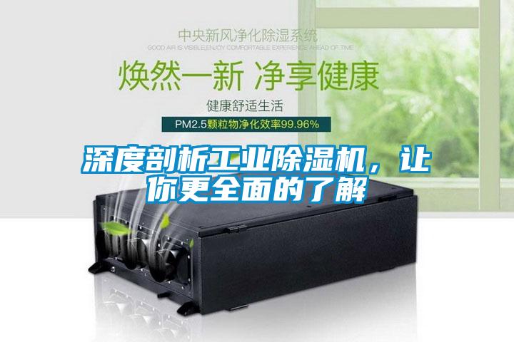 深度剖析工業(yè)除濕機(jī)，讓你更全面的了解