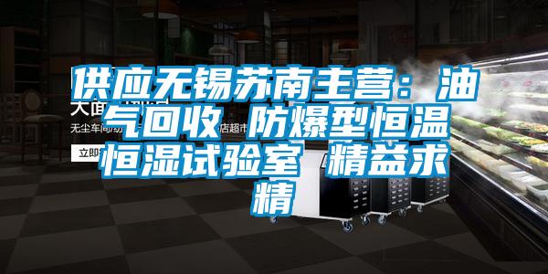 供應(yīng)無錫蘇南主營：油氣回收 防爆型恒溫恒濕試驗室 精益求精