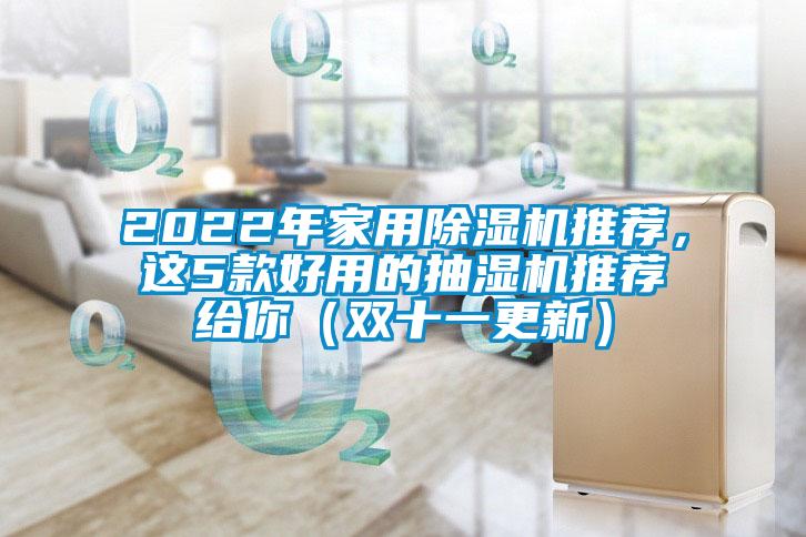 2022年家用除濕機(jī)推薦，這5款好用的抽濕機(jī)推薦給你（雙十一更新）