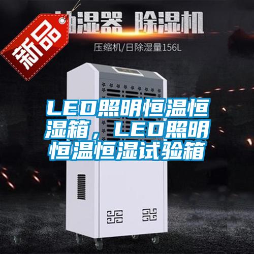 LED照明恒溫恒濕箱，LED照明恒溫恒濕試驗(yàn)箱