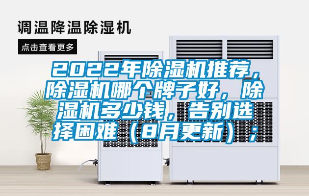 2022年除濕機推薦，除濕機哪個牌子好，除濕機多少錢，告別選擇困難（8月更新）；