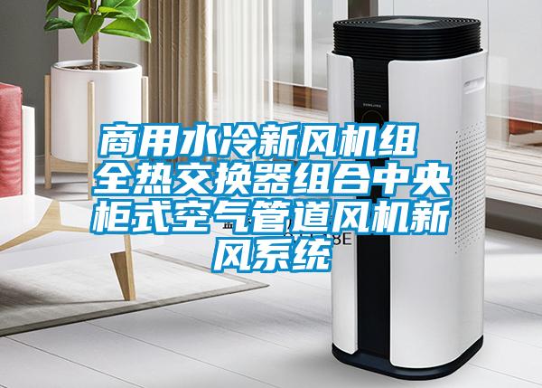 商用水冷新風(fēng)機組 全熱交換器組合中央柜式空氣管道風(fēng)機新風(fēng)系統(tǒng)