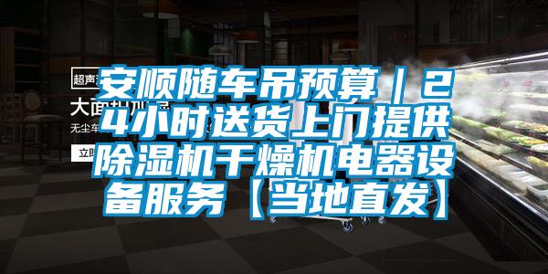 安順隨車吊預算｜24小時送貨上門提供除濕機干燥機電器設備服務【當地直發(fā)】