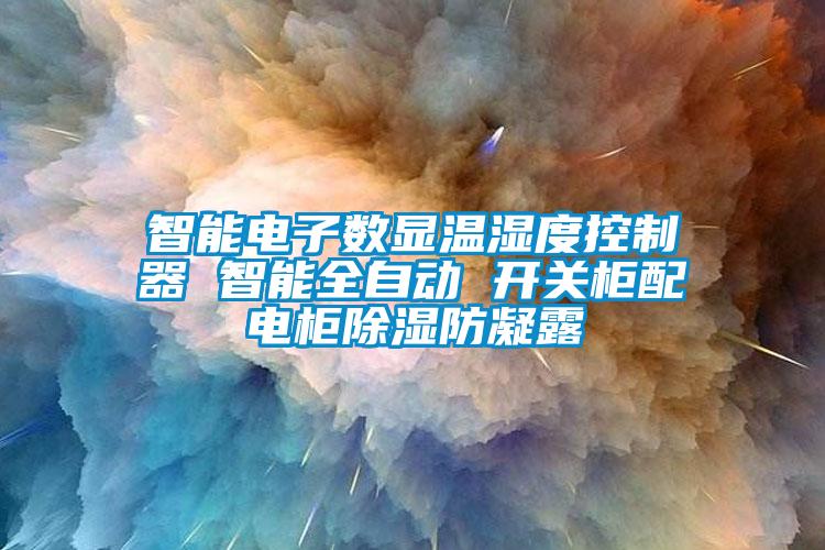 智能電子數顯溫濕度控制器 智能全自動 開關柜配電柜除濕防凝露