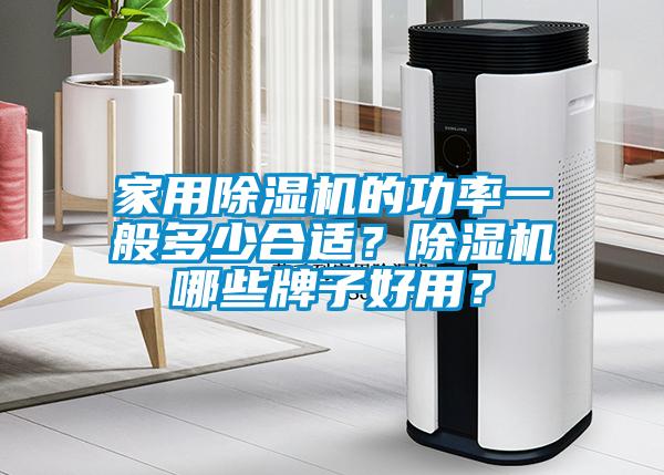 家用除濕機的功率一般多少合適？除濕機哪些牌子好用？