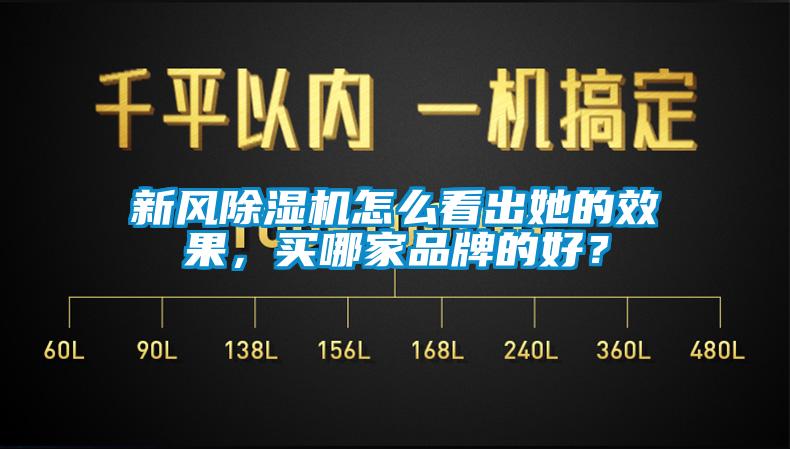 新風(fēng)除濕機(jī)怎么看出她的效果，買哪家品牌的好？