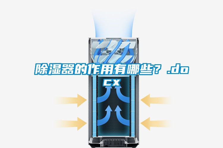 除濕器的作用有哪些？.docx