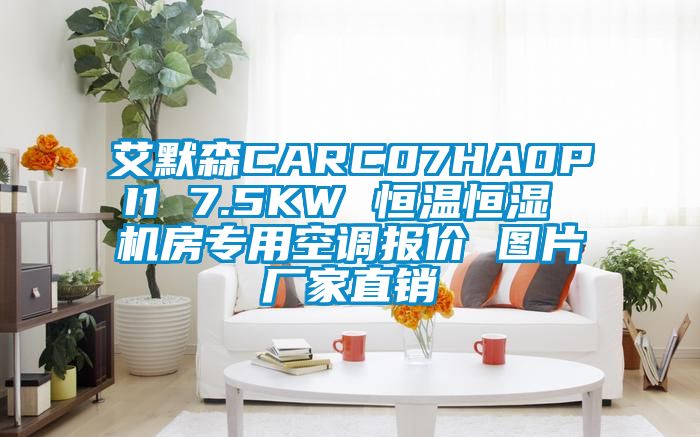 艾默森CARC07HA0PI1 7.5KW 恒溫恒濕 機(jī)房專(zhuān)用空調(diào)報(bào)價(jià) 圖片廠(chǎng)家直銷(xiāo)