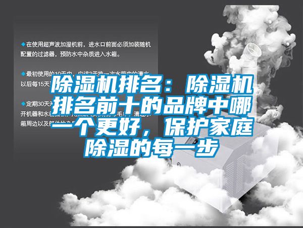 除濕機排名：除濕機排名前十的品牌中哪一個更好，保護家庭除濕的每一步