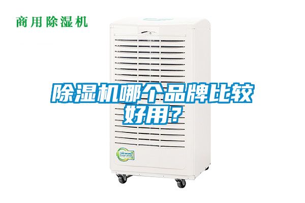 除濕機哪個品牌比較好用？