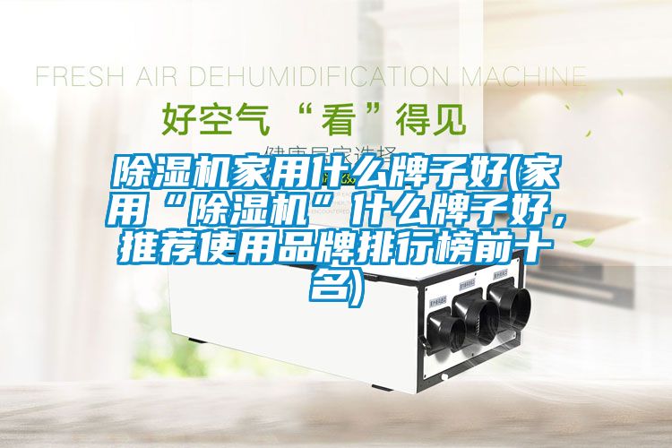 除濕機(jī)家用什么牌子好(家用“除濕機(jī)”什么牌子好，推薦使用品牌排行榜前十名)